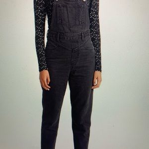 LEVI’S Black Denim Overalls